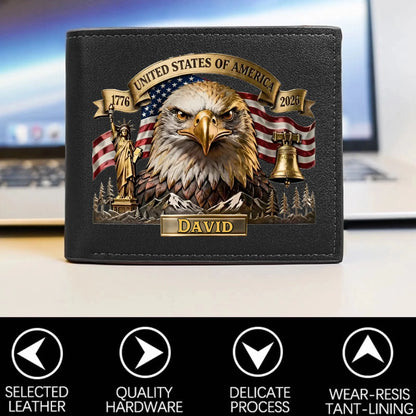 Personalized Veteran World Tour Wallet Perfect Gift_yythkg