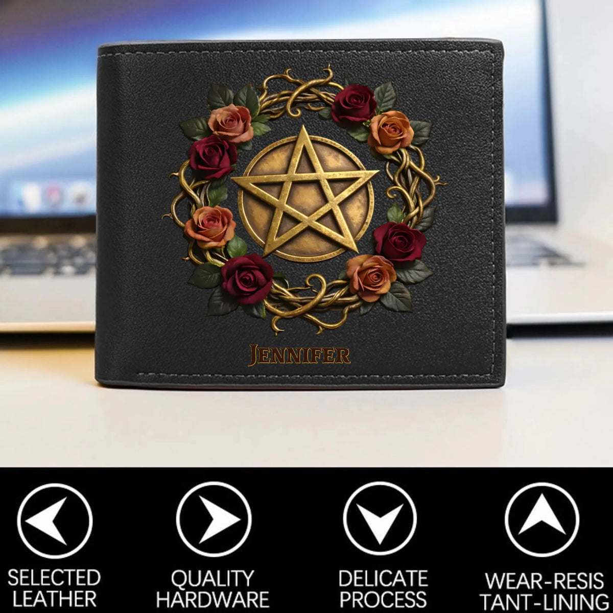 Personalized Veteran World Tour Wallet Perfect Gift_yythkg